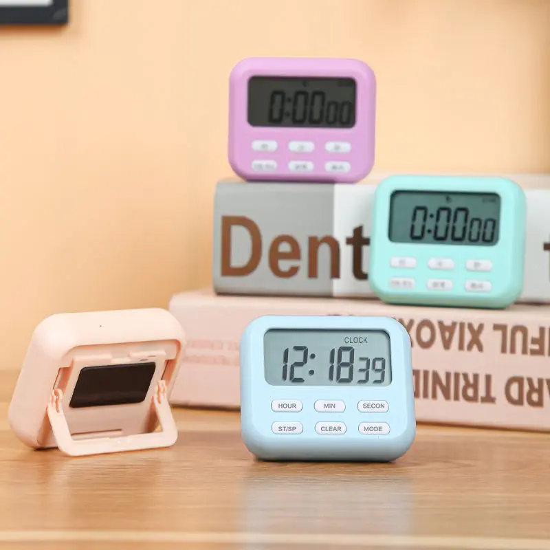 Magnetic Lcd Digital Kitchen Countdown Timer Alarm With Stand Kitchen Timer Practical Cooking Timer Alarm