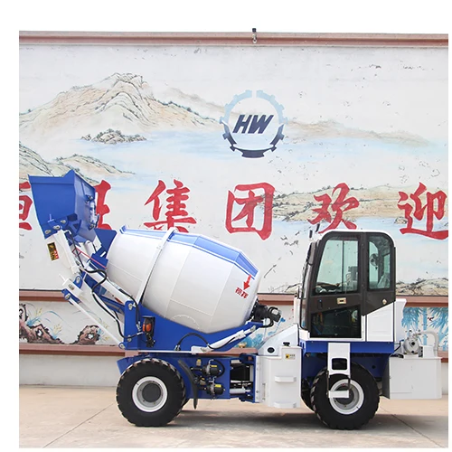 3.5m3 Customized Self Loading  Concrete Mixer Truck Mini Mobile Concrete Mixer Truck