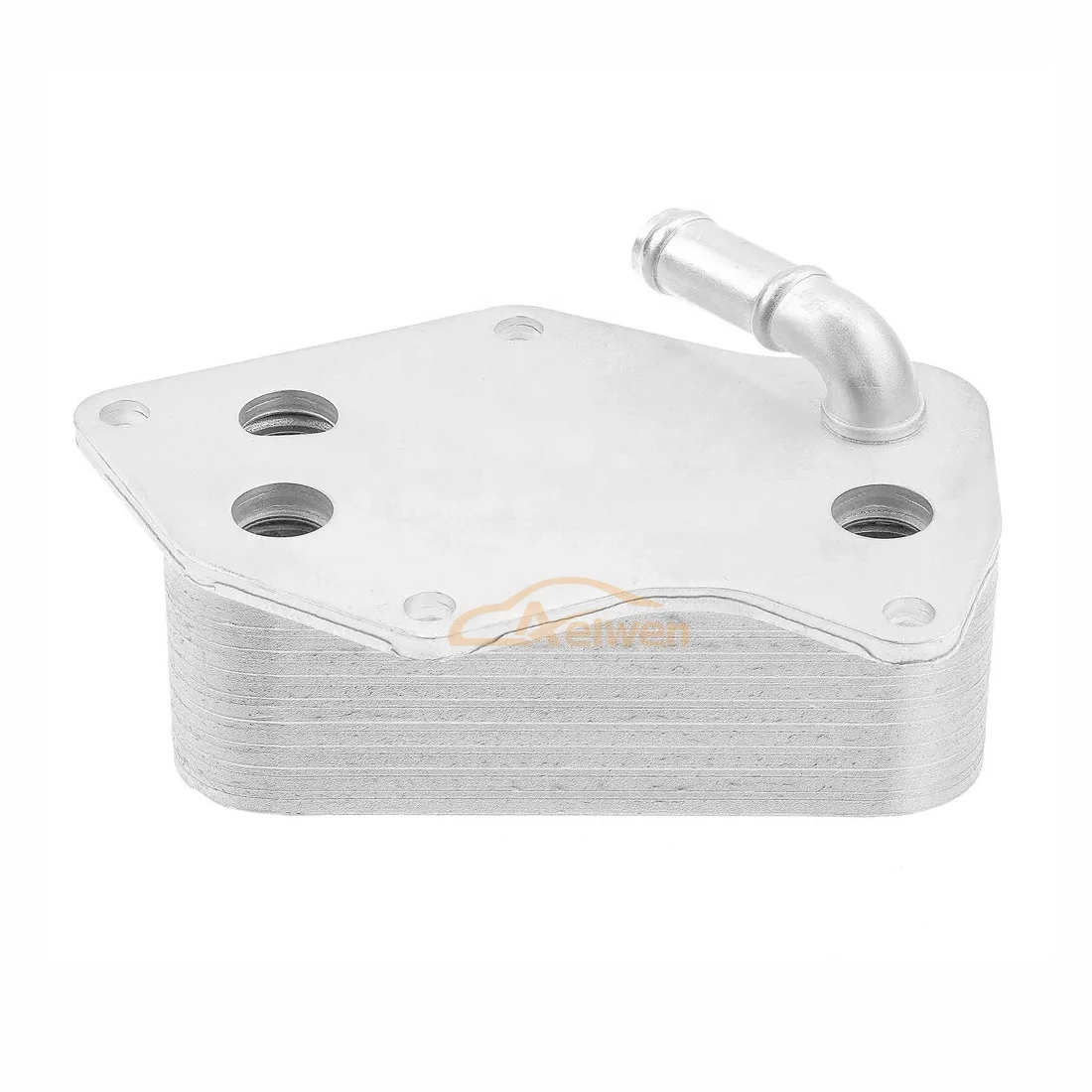 Aelwen Engine Oil Cooler Fit for VW VENTO GOLF PASSAT OE 07K117021C 07K117021B