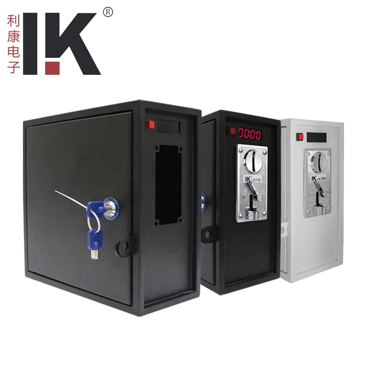 Durable Metal Coin-Operated Time Control Box Coin Pusher for Laundry Shower Parking Automated Equipment Coin Operated Games