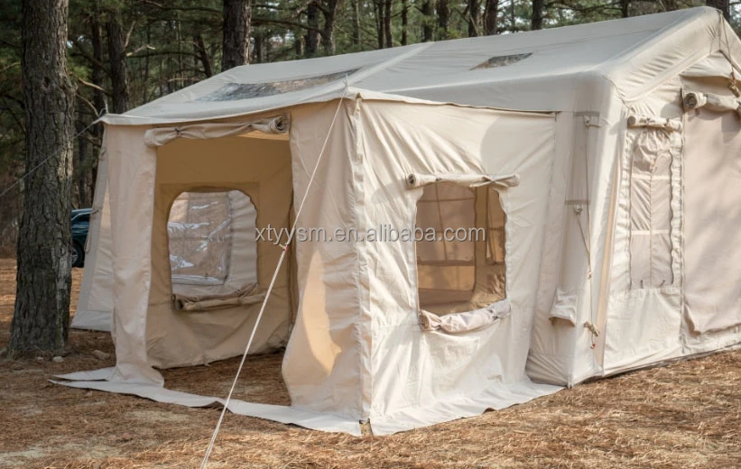 Inflatable Camping Tent Korean Style Outdoor Camping Tent 3 To 4 Person ...