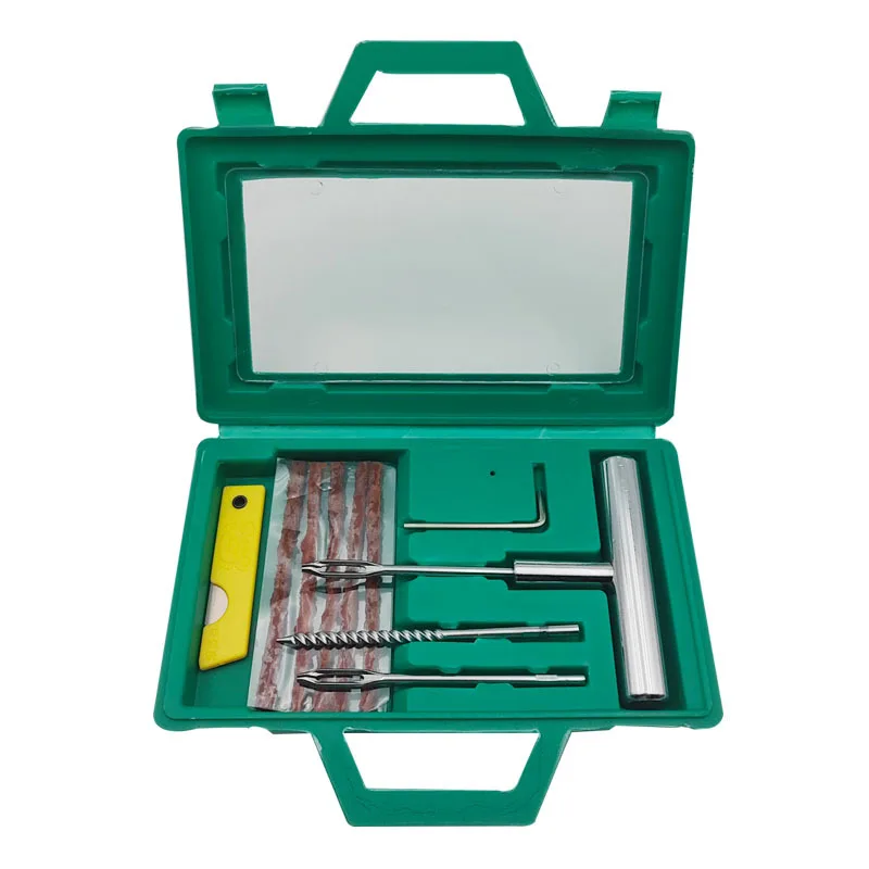 Hot Sale Car Tire Tool Kit Tire Repair Tool Box Tire Repair Awl Solid Repair Steel Needle Set