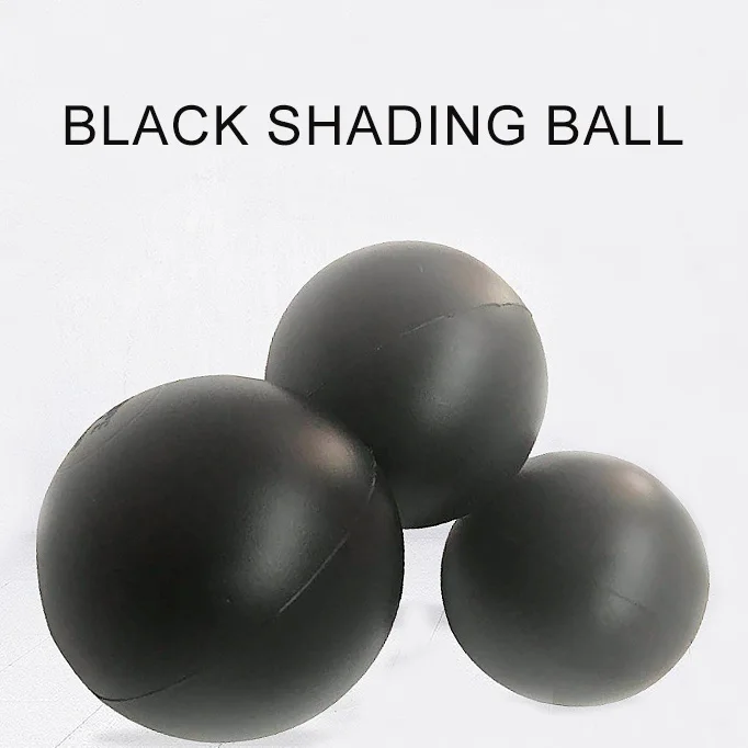 Water Evaporate Plastic Hollow 100mm Black Shading Ball Buy 4 Inch Hollow Plastic Balls Hdpe