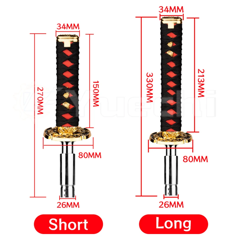 Universal JDM Katana Samurai Sword Shift Knob - YC-PDT0180