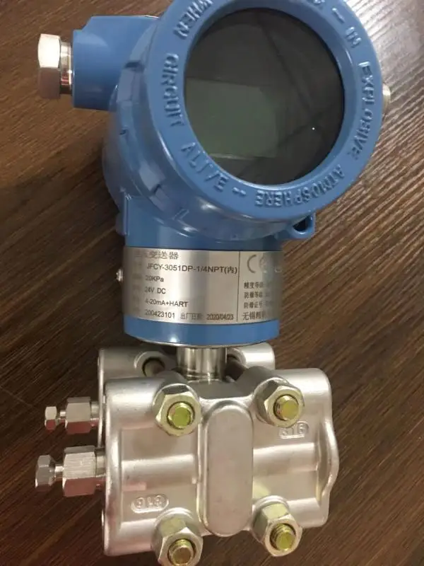 Orifice Plate Flow Meter Differential  Pressure Transmitter