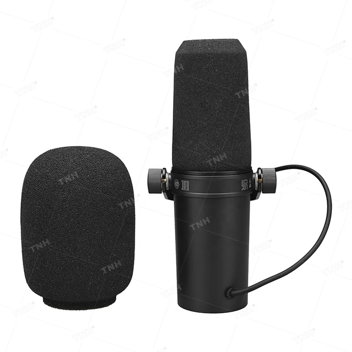 TNH SM7B Old Packing Foam Plate Recording Podcasting Cardioid Studio Adjustable Frequency Response Vocal Dynamic Microphone