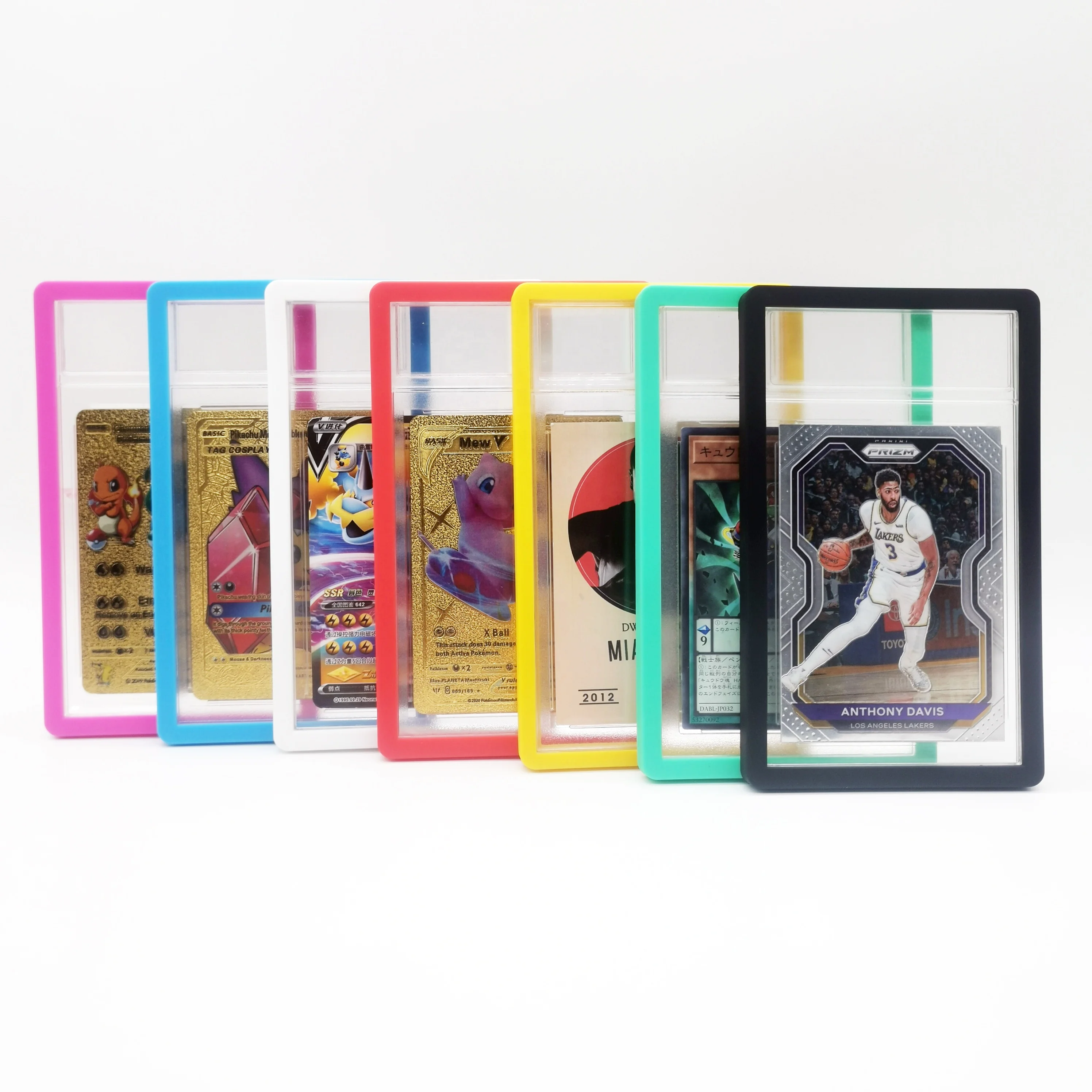 Premium PSA Graded Card Slab Bumpers Protector - Custom Color Options for Pokemon & Baseball Cards, Excellent Quality Premium PSA Graded Card Slab Bumpers Protector - Custom Color Options for Pokemon & Baseball Cards, Excellent Quality