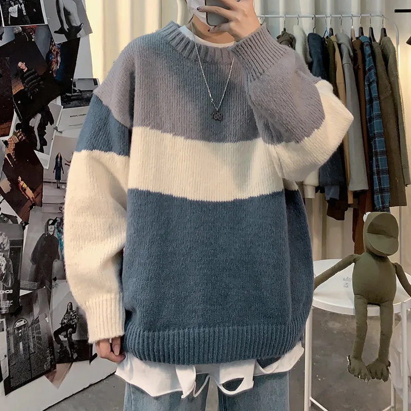 Hollow Out Hooded Sweater Cardigan Oversized Hip Hop Streetwear Knitted  Sweaters Men Loose Harajuku Y2K Sweater Knit Jumper - AliExpress
