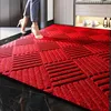 Diamond pattern, bright red