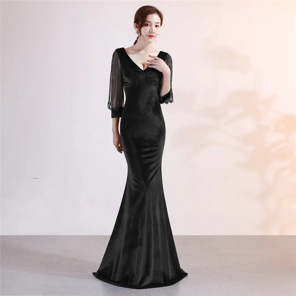 Dress Satin Succinct Mermaid | GoldYSofT Sale Online