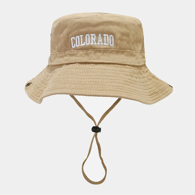 Custom Personalized Embroidered Wide Brim Boonie Hat for  display picture 3