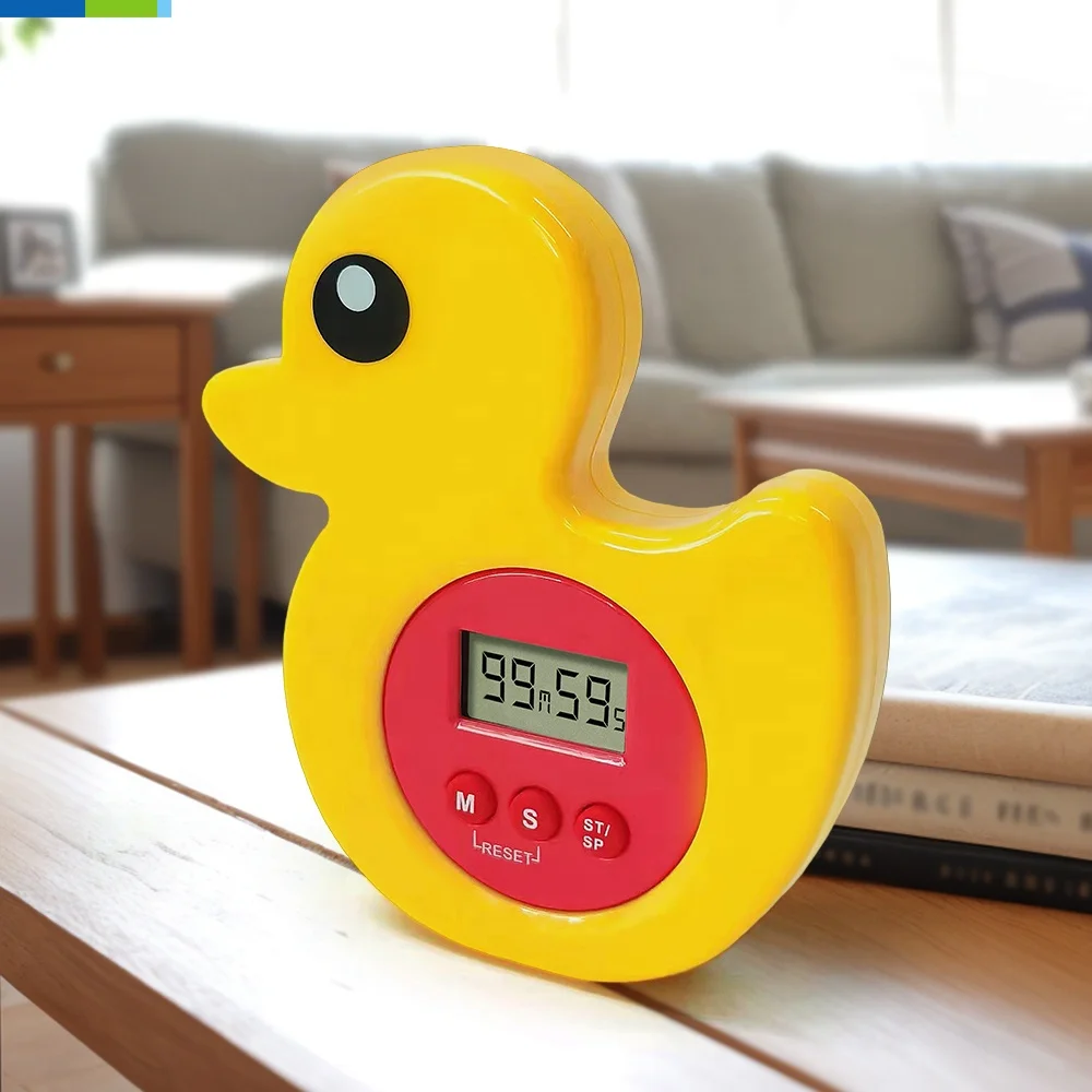 Eco-Friendly Water Drop Timer, Duck Timer, Frog Timer, House Timer, Star Timer,  Waterproof Plastic Shower and Bathroom Timer