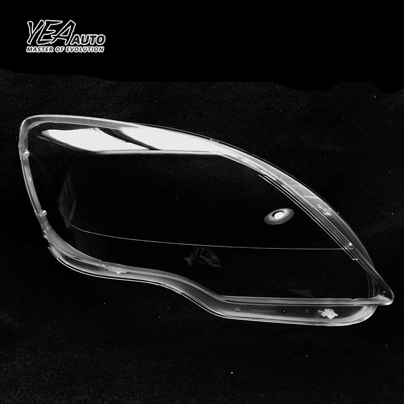 Car headlight glass lampshade cover lens for Mercedes Benz R class w251 R320 R350 R400 headlamp glass shade lens cover 2006-2011