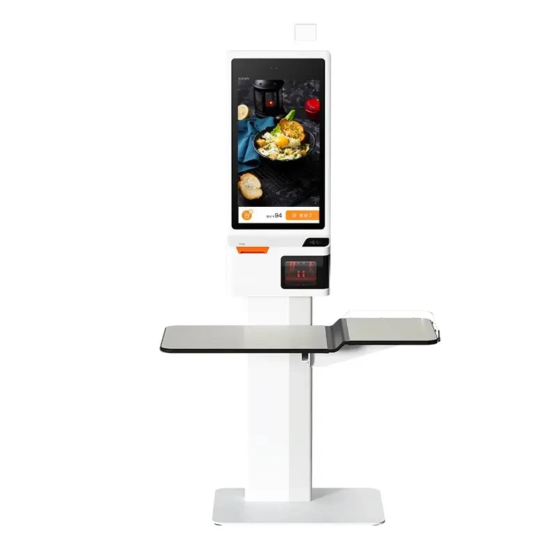 Sunmi K2 Standing Multi Touch Screen Self Ordering Kiosk Pos Printer Floor Standing Self Service Payment Kiosk for Supermarket