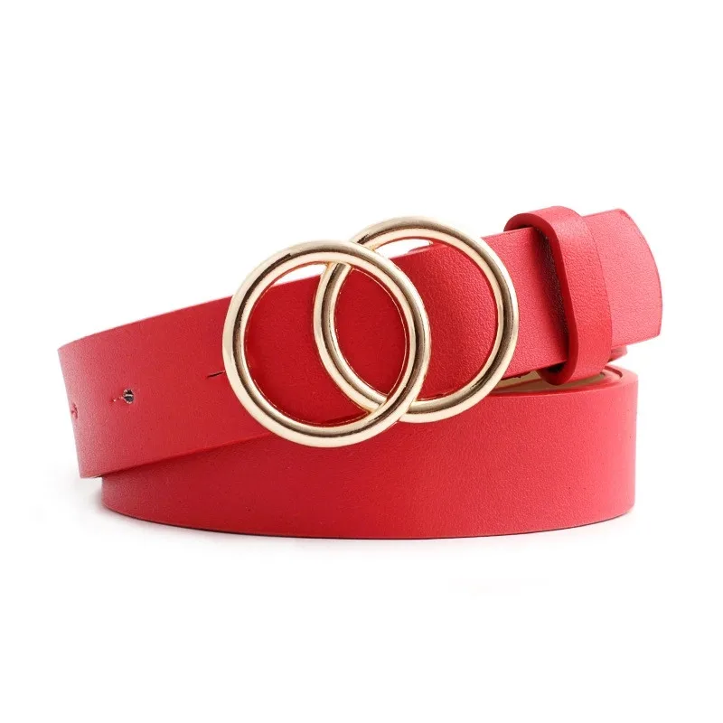 Double O Ring Pu Leather Belt Women Luxury Ladies Waistband Buy Double O Ring Pu Leather Belt Belt Women Luxury Ladies Ladies Waistband Product On Alibaba Com