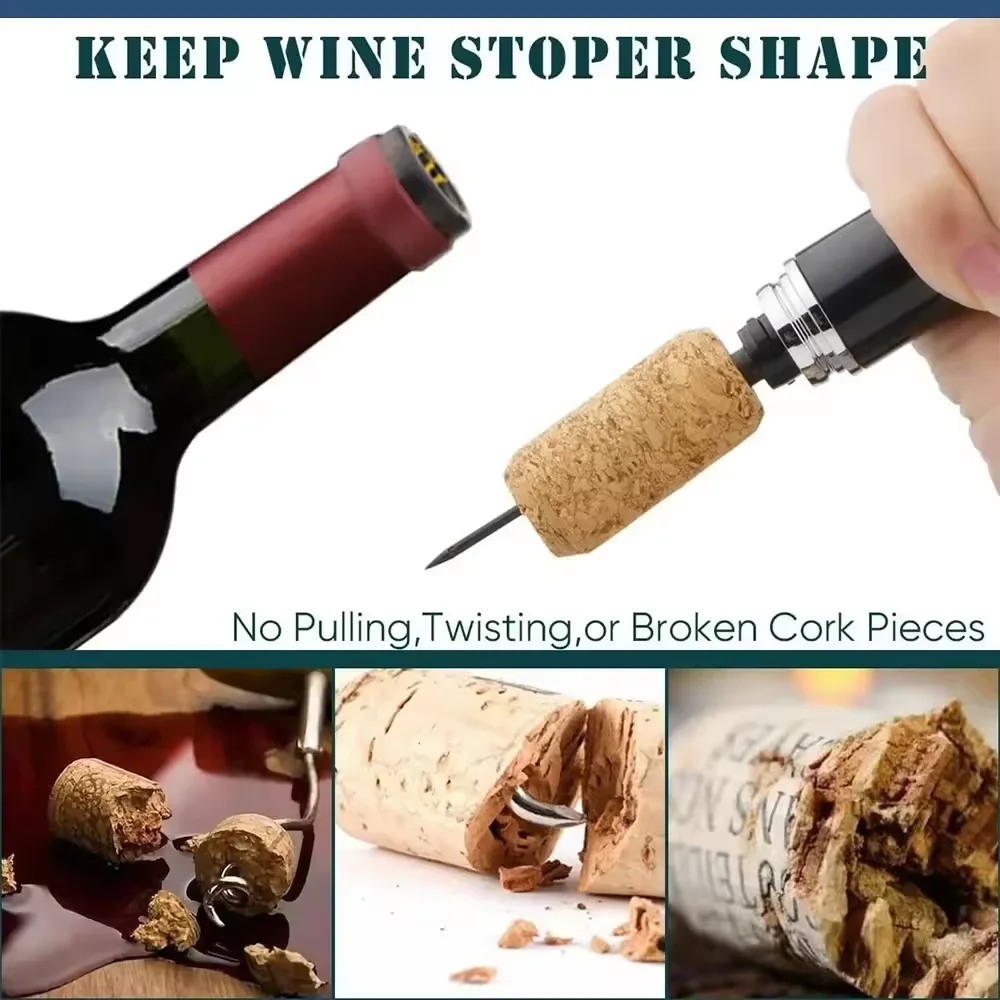 Top seller custom pen style bar accessories gifts air pump wine opener corkscrew wine bottle opener