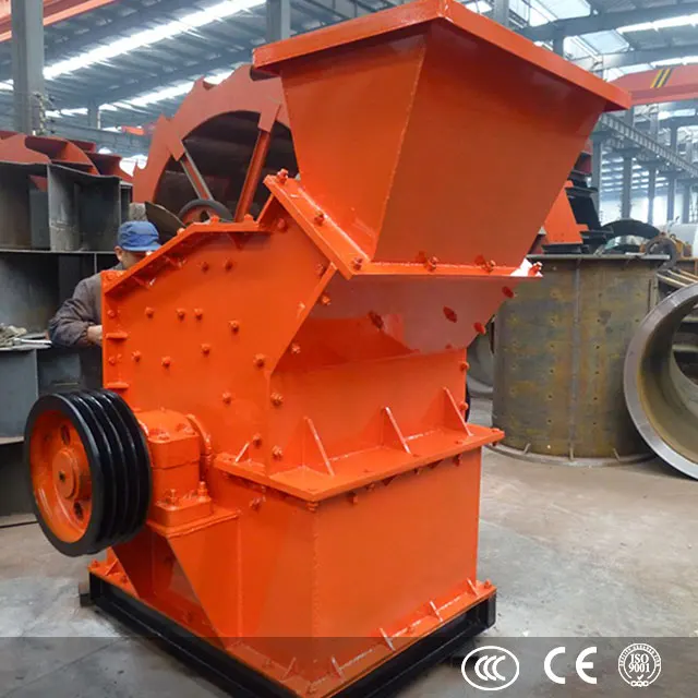 10t/h Silica Sand Making Machine Rock Salt Stone Fine Impact Hammer Mill Crusher Small Capacity