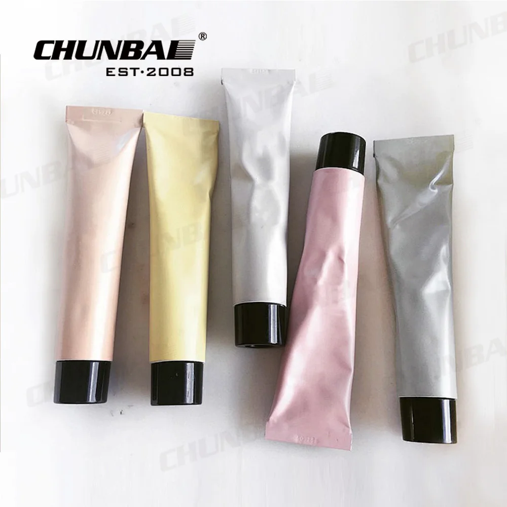 Custom Empty 30ml 50ml 60ml 100ml Lotion Hand Face Eye Cream Container Packaging Squeeze Soft Plastic Cosmetic Tube