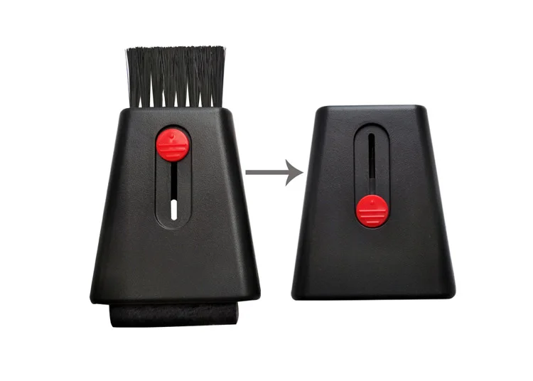ZQ98 Mini Computer Keyboard Cleaner PC Laptop Brush Dust Cleaning Retractable Double Ended Computer Cleaning Brush