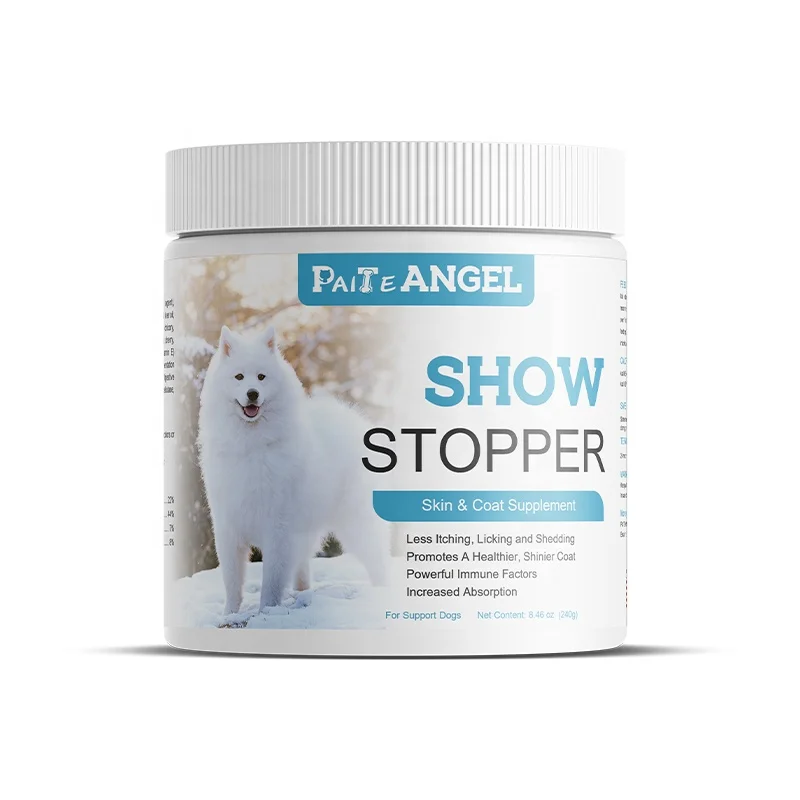 Show Stopper Dog Skin Supplement Seasonal Allergy Relief Itchy Skin Dog