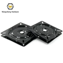 Swivel Chair with 360 Degree Rotating square Plate Furniture Hinge Mechanism Swivel Table Ball Bearing Rotation Plate