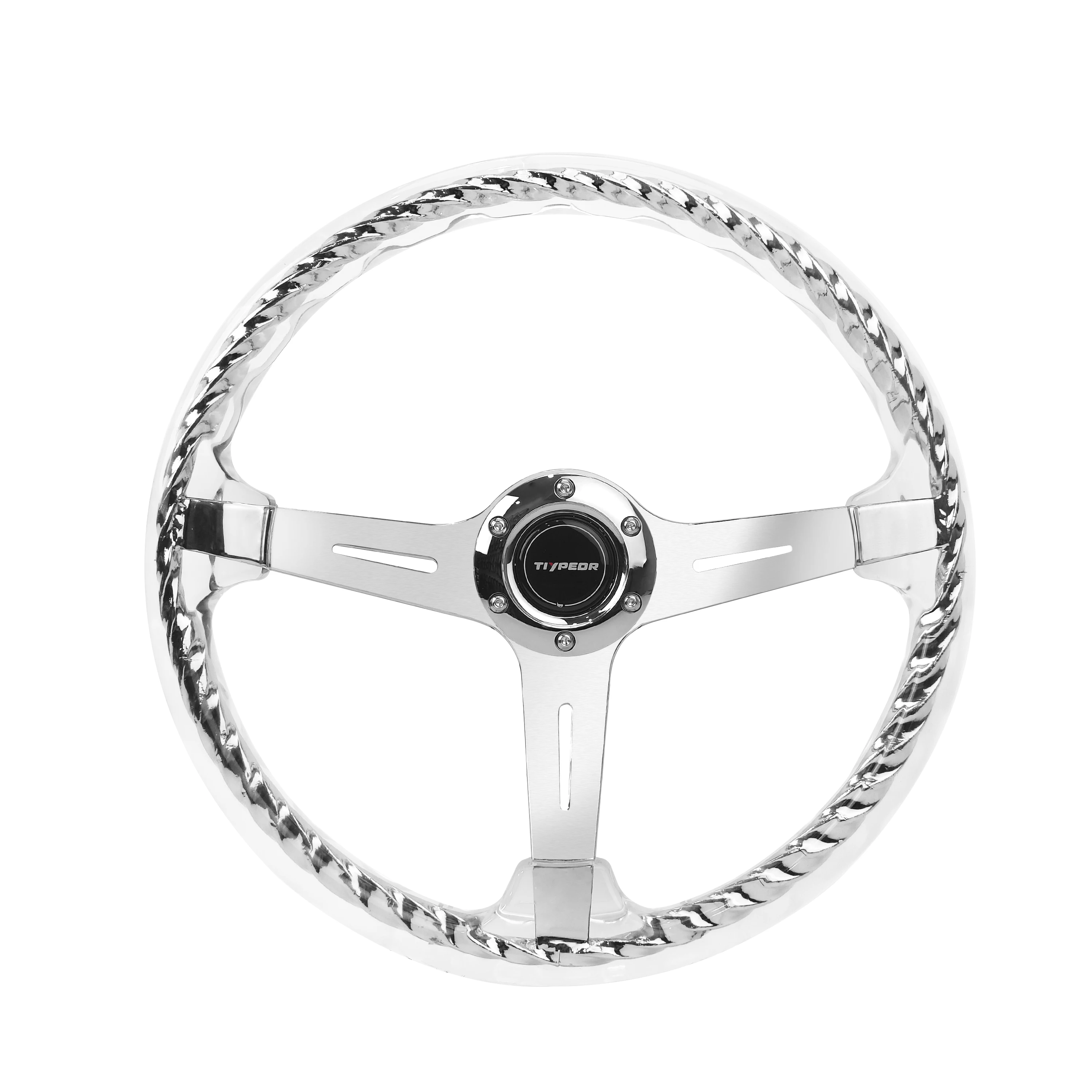 JDM Clear Crystal Steering Wheel Twist Hitman Racing Steering