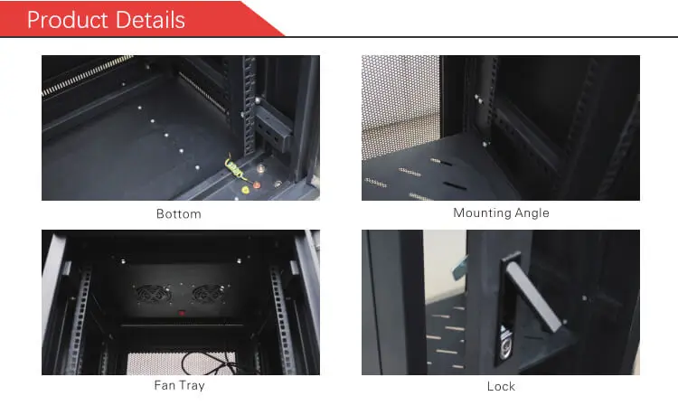 E-abel 32U 42U Rack Server Network Cabinet - Secure & Versatile