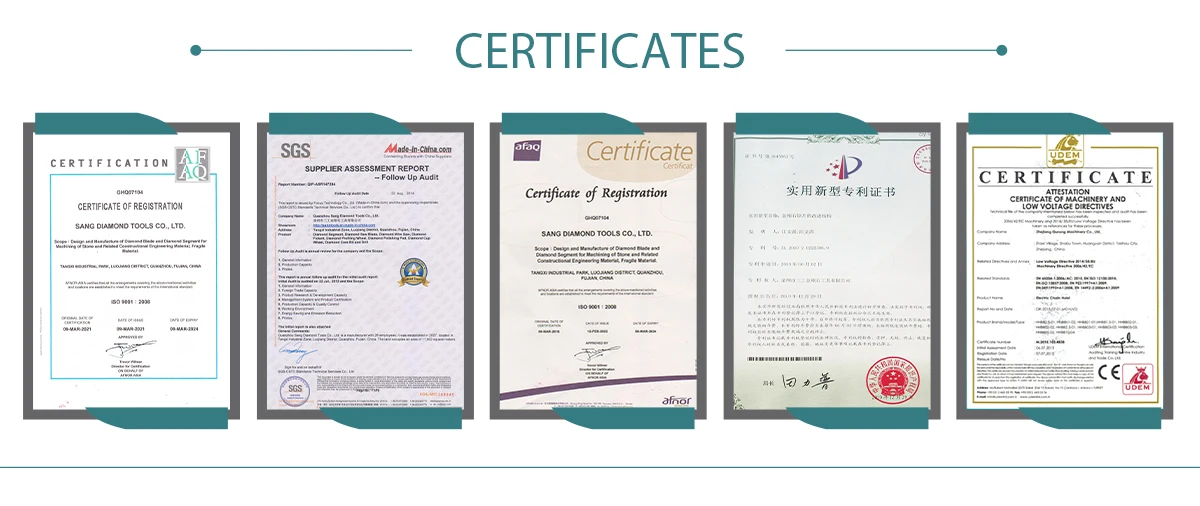 Quanzhou Sang Diamond Tools Co., Ltd. Diamond Segments, Diamond Saw Blade