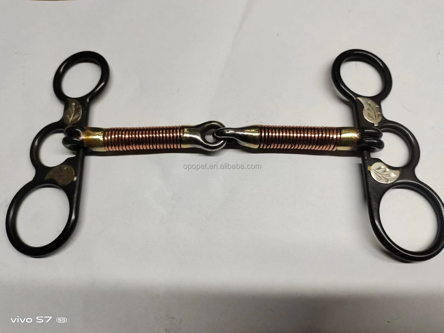 Horshi Half Cheek Mullen Snaffle Horse Bit Half Spoon Snaffle Bit With ...