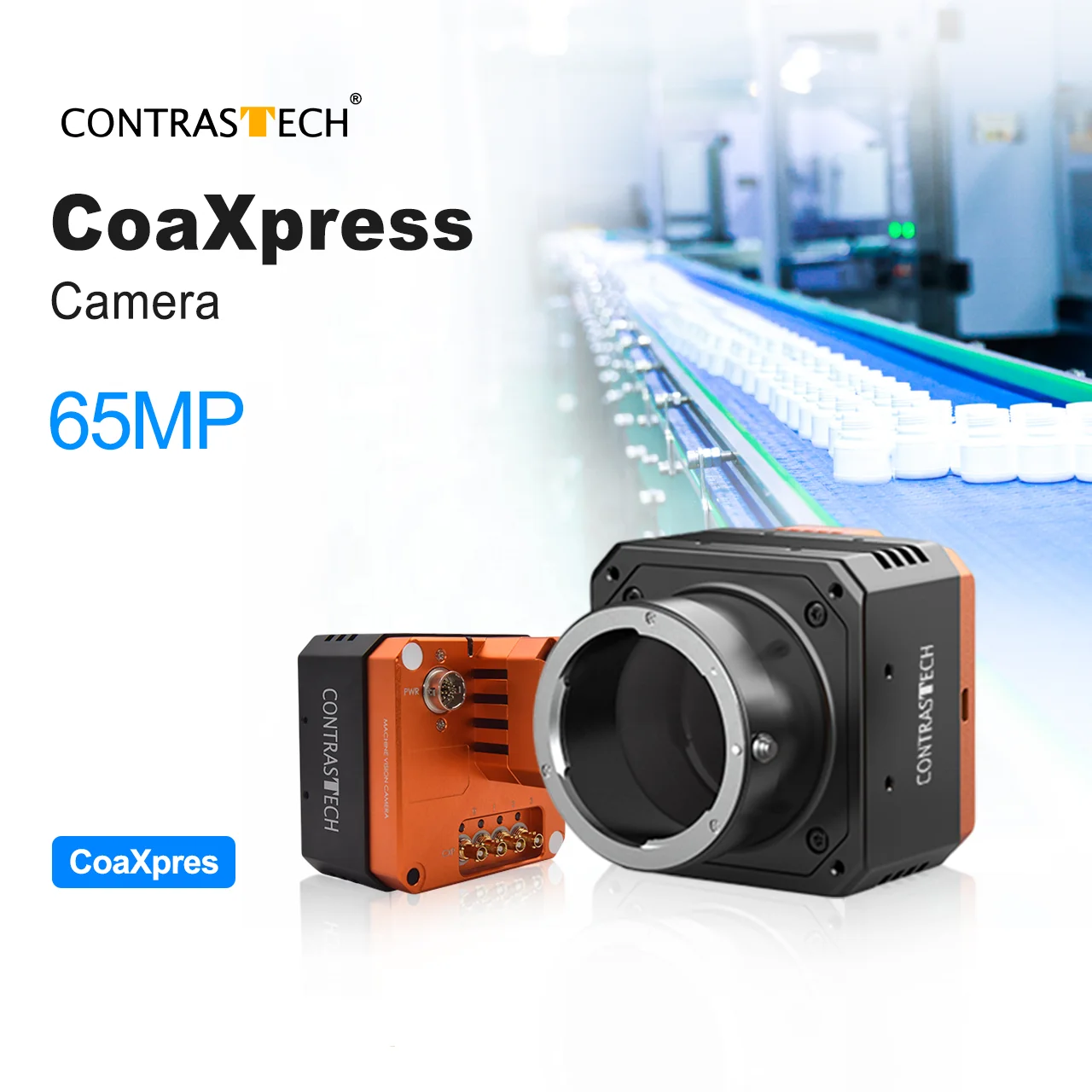 Contrastech 25MP Coaxpress Camera Superior Vision Quality