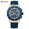 2 Blue Case Rose Dial