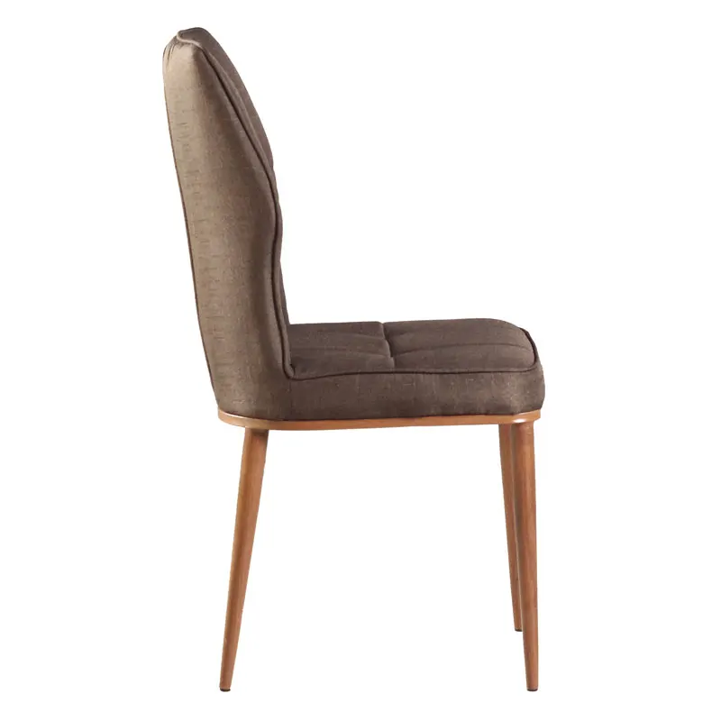 Новый дизайн, старинные столовые, коричневые металлические коммерческие стулья для кафе