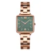 Rose gold green