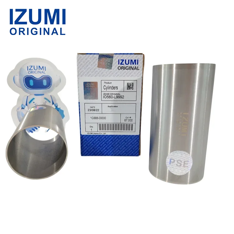 IZUMI ORIGINAL 6D102 Cylinder Liner for Komatsu Diesel Engine Parts