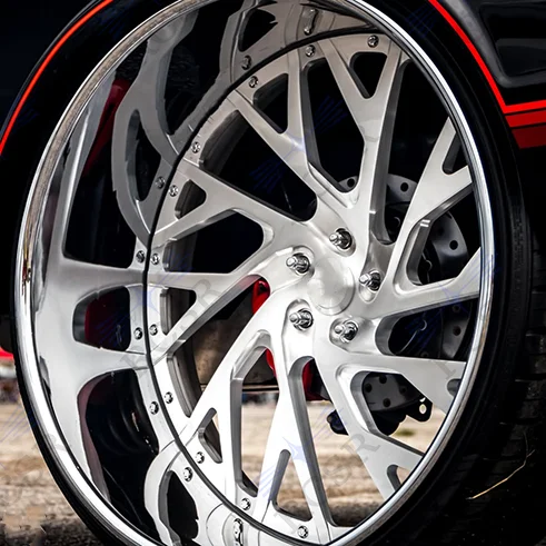 Rcsr Custom 20 22 24 26 28 Inch For Wheels Rims Deep Dish 7 8 9 Lips Alloy Passenger Car Wheels For