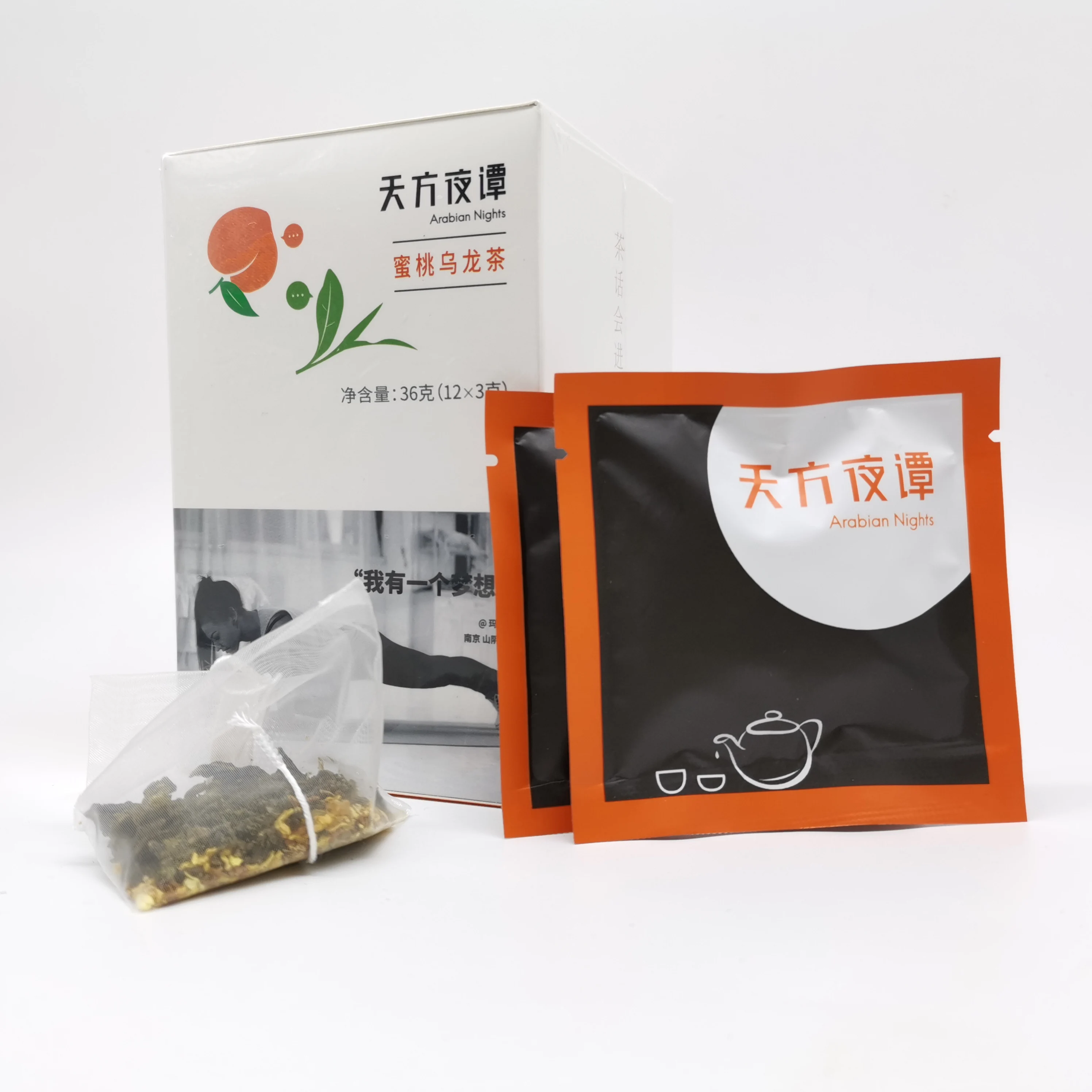 China Best Standard Peach Oolong Tea Slimming Detox tea Flat Tummy Beauty and Slim Tea Customize Logo Service - 4uTea | 4uTea.com