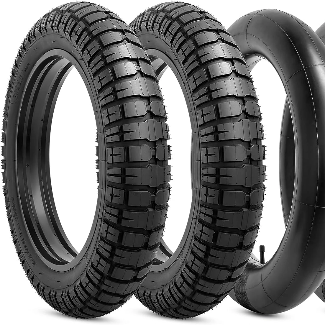 20インチ 24インチ 26インチ FATタイヤ 20X5.0 自転車チューブ付き