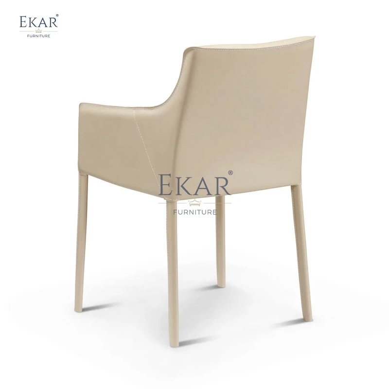 product modern dining chair with comfortable backrest and sleek design-64