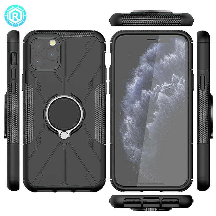 Roiskin OEM оптовая продажа ТПУ + ПК ударопрочный чехол для мобильного телефона Mecha анти-осенние защитные аксессуары для мобильных телефонов 2 в 1 ослепляющий чехол