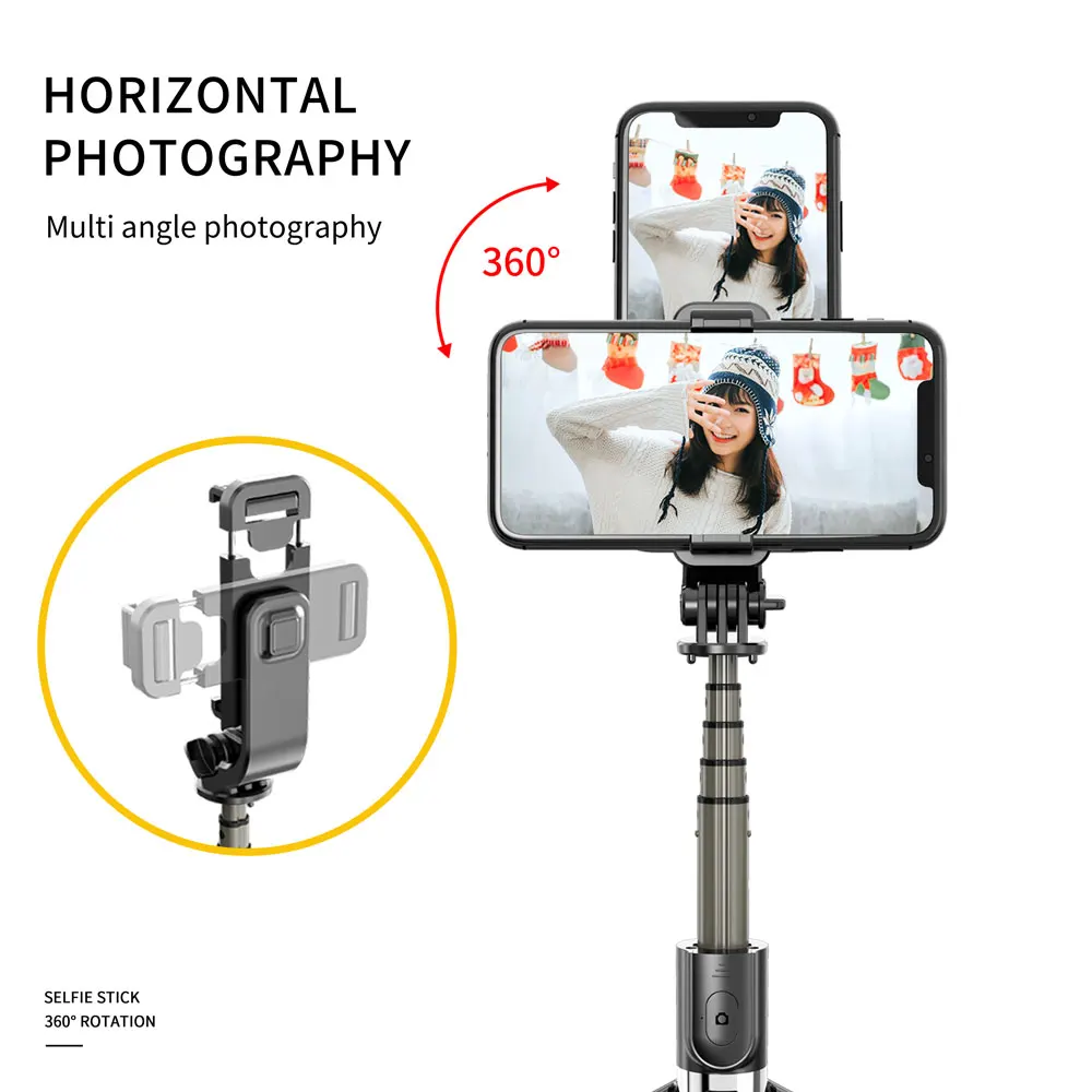 Foldable Wireless Selfie Stick Tripod with Remote Controller for Smartphone
