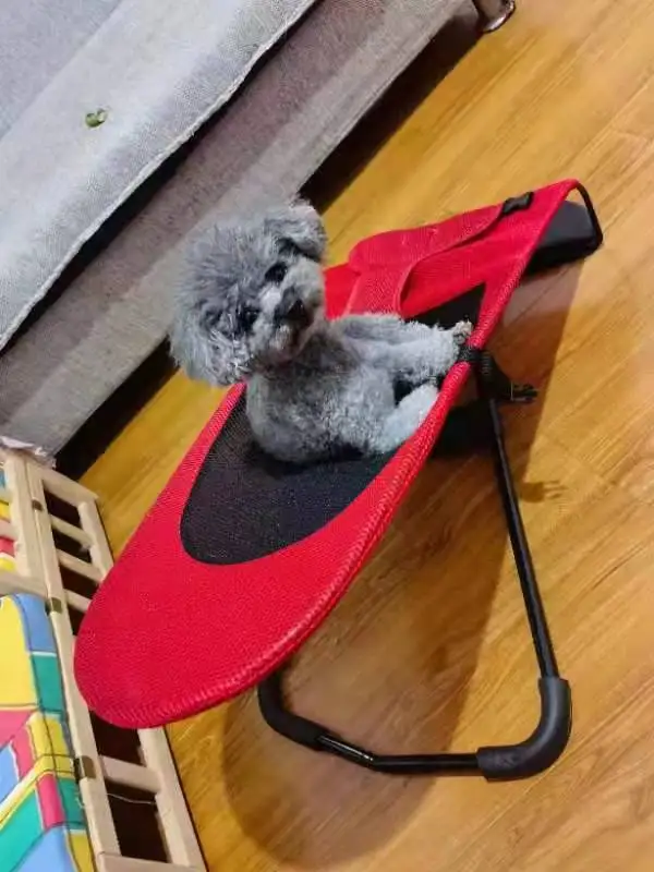 Hot Selling Portable Adjustable Folding Elevate Pet Dog Bed Rocking