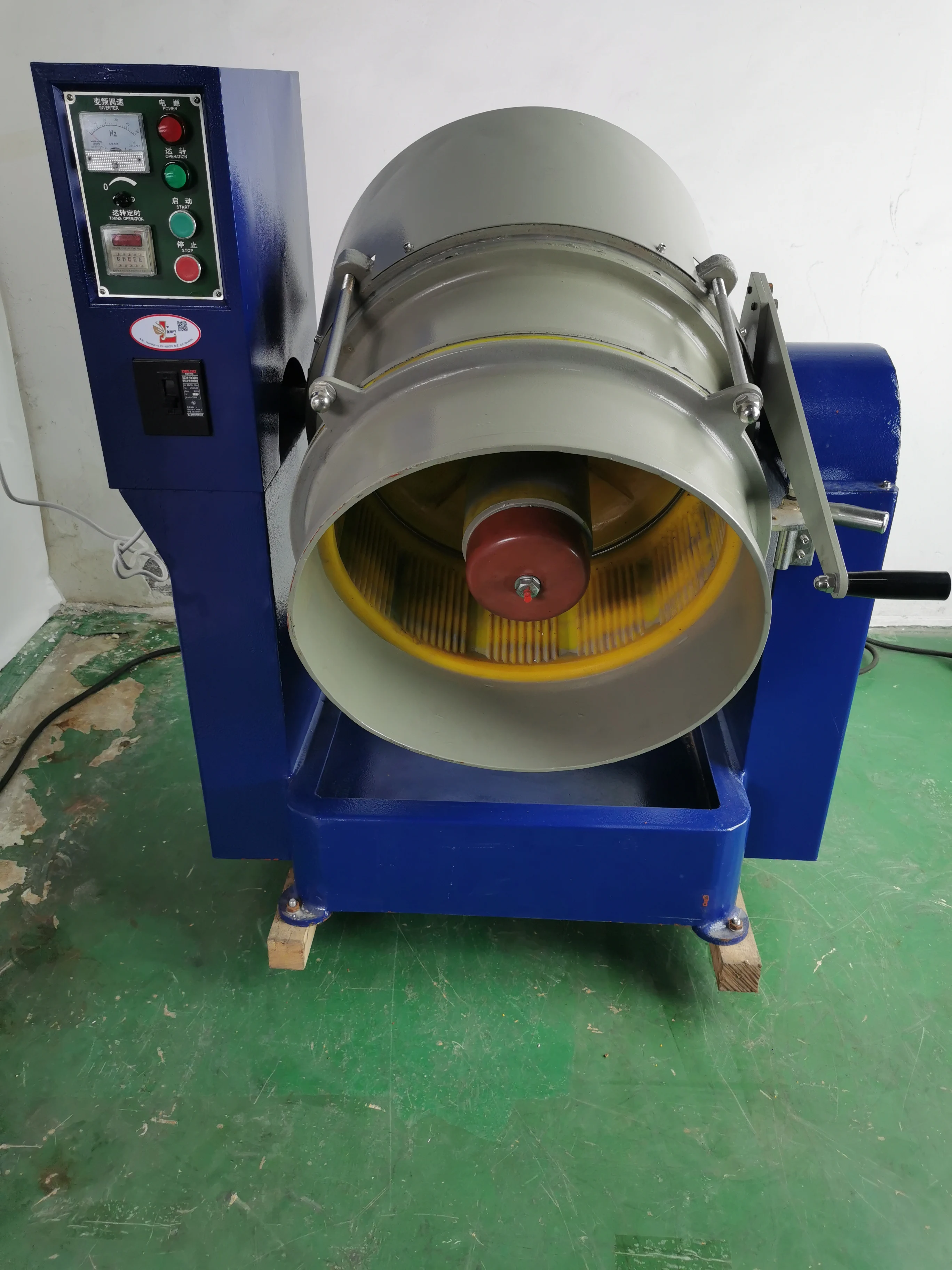 Centrifugal Disk Polishing Machine High Speed vortex Finishing Machine Metal Polishing Machine
