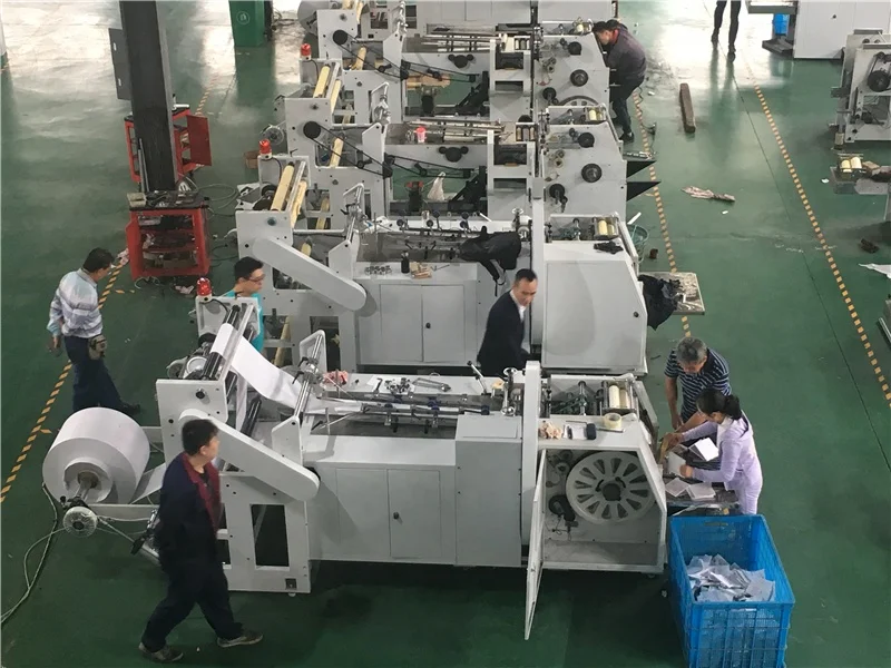 HD400 Used Second Hand Automatic Paper Bag Making Machine for Russia Ukriane Mexico Brasil Thailand Korean Romania Ecuador