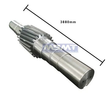 Factory Directly High Quality Helical Gear Rotary Kiln Main Large Pinion Big Gear Shaft
