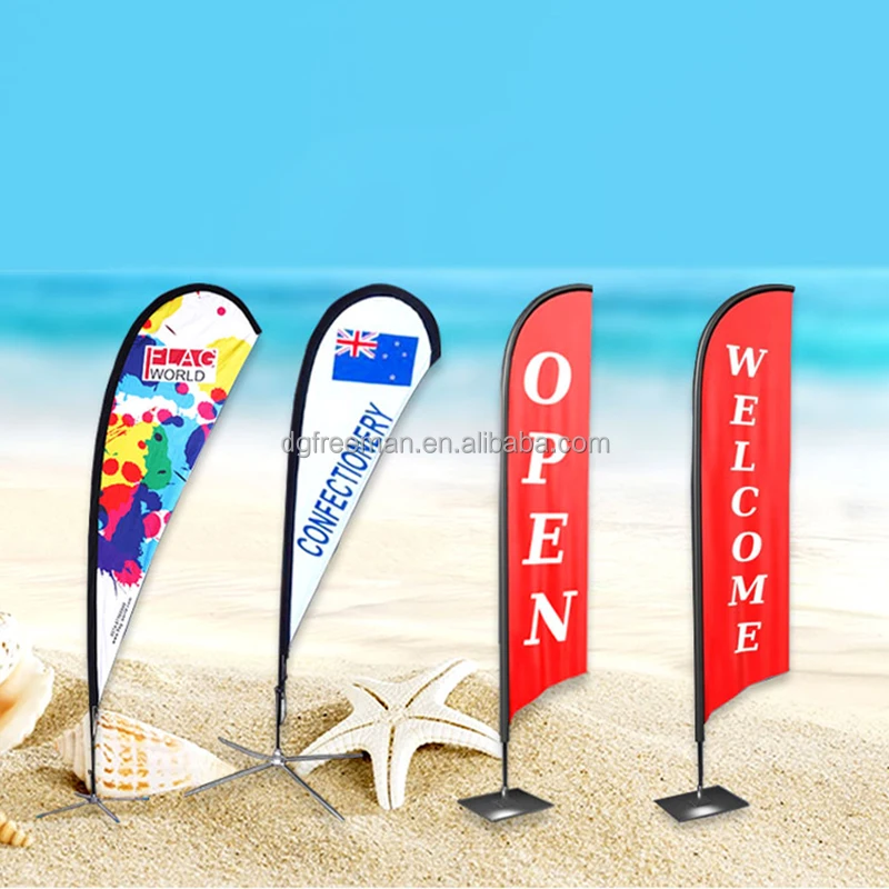 Promotional Custom Printed Outdoor Advertising Feather Flag,Feather ...