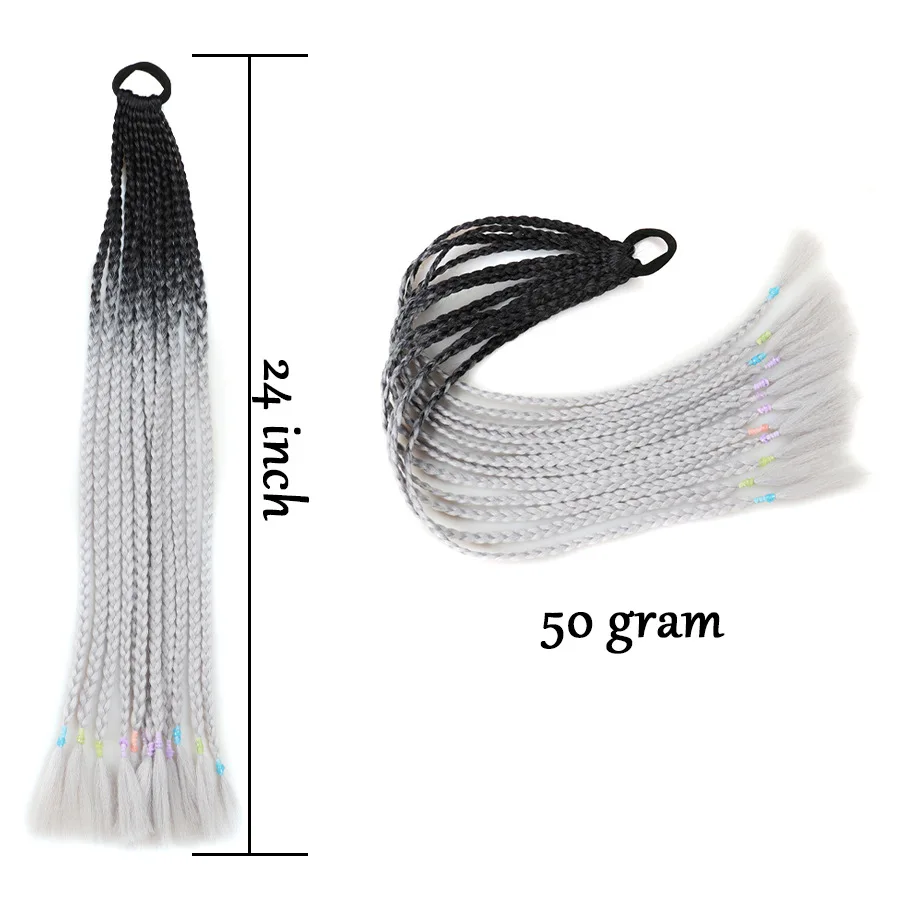 Набор из 12 шт. для взрослых, цвет, два цвета, смешанные косы, хвост, кольцо для волос, косички, грязный плетеный шнур