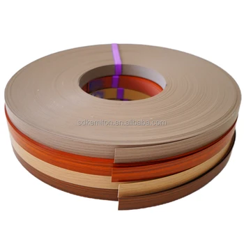 Best Creative Pvc Edge Banding Tape Kitchen Cabinet Wood Grain Plastic Pvc Edge Banding for Furniture