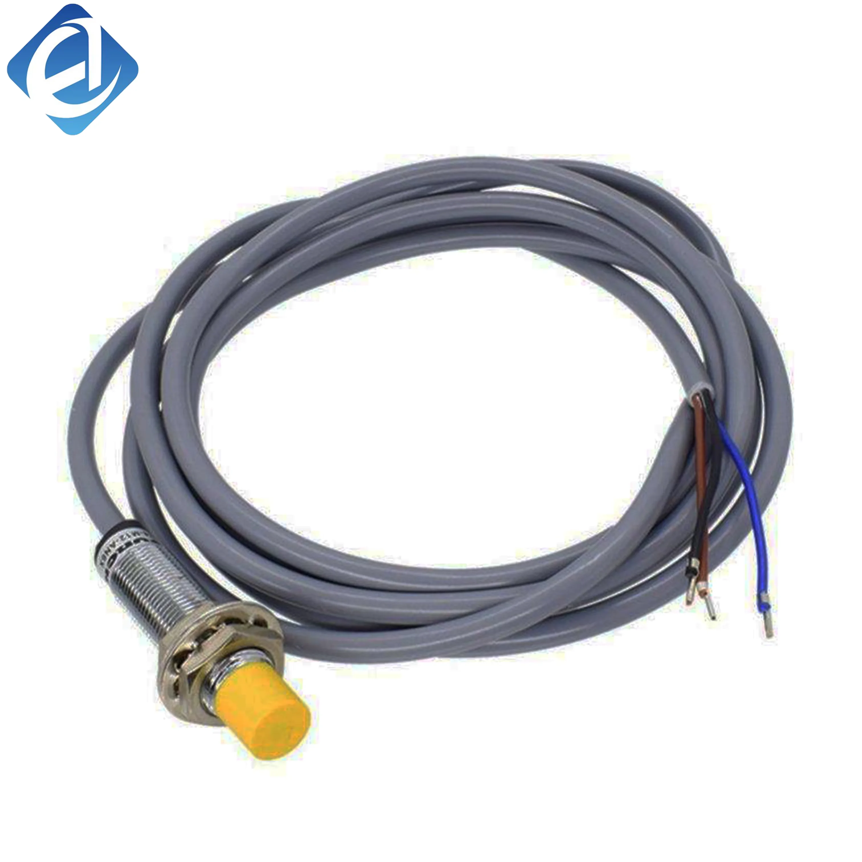 New Original Turck NI6U-EG08-AP6X inductive proximity sensor from NI6U series. 8mm flush mounting, PNP output, DC 10-30V supply, IP67 protection, short-circuit protected. Used for non-contact position detection in industrial automation, compatible with PL