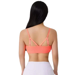 Low Price Women's Gym Clothes Kit Women Yoga Clothing Butt Biker Shorts Bra Gym Workout Wear Two Piece Fitness Short Yoga Set