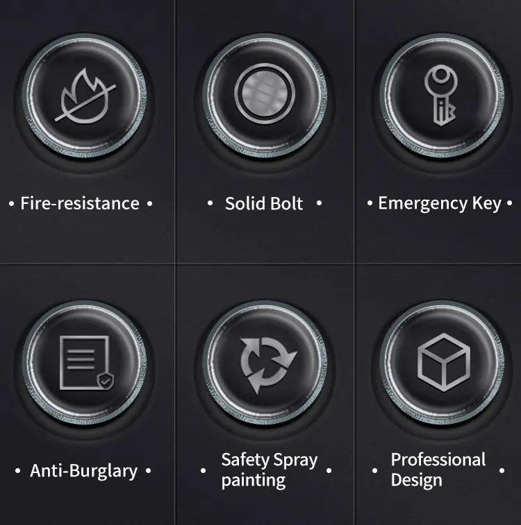 CEQSAFE American High Quality Double Lock Small Steel Security Box Keypad Fire Proof Safe details